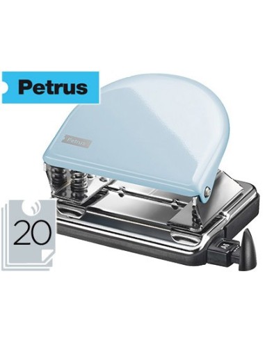 TALADRADOR PETRUS 52 AZUL FONDANT BLUE CAPACIDAD 20 HOJAS