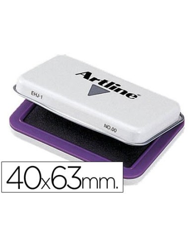 TAMPON ARTLINE Nº 00 VIOLETA 40X63 MM