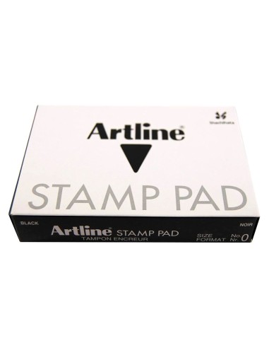 TAMPON ARTLINE Nº 0 NEGRO 56X90 MM