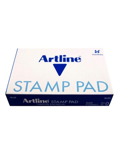 TAMPON ARTLINE Nº 2 AZUL 87X143 MM