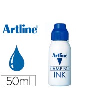 TINTA TAMPON ARTLINE AZUL FRASCO 50 CC