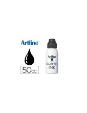 TINTA TAMPON ARTLINE NEGRA FRASCO 50 CC 2