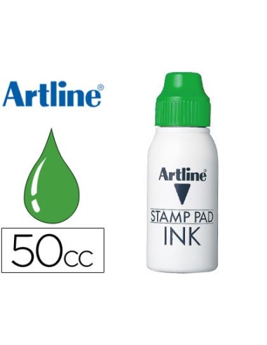 TINTA TAMPON ARTLINE VER FRASCO 50 CC