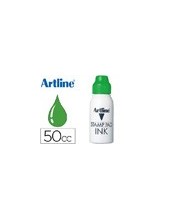 TINTA TAMPON ARTLINE VER FRASCO 50 CC 2