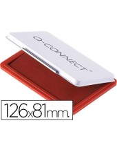 TAMPON Q-CONNECT N.1 126X81 MM ROJO