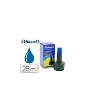TINTA TAMPON PELIKAN AZUL FRASCO DE 28 ML 2
