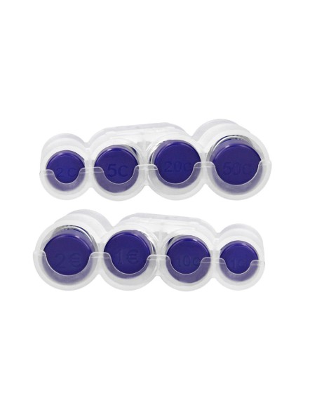 PORTAMONEDAS Q-CON.FUELLE VALIDO 8 FRACCIONES EUROS