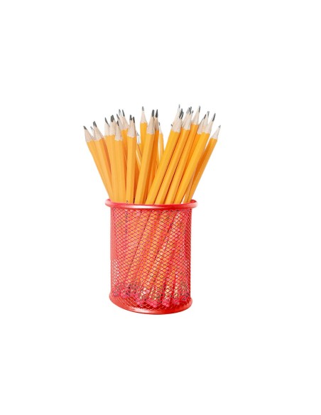 CUBILETE PORTALAPICES Q-CON.METAL RED.ROJO MEDIDA DIAMETRO 86 ALTURA