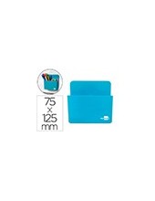 CUBILETE PORTALAPICES  PLAST.MAGNETICO AZ. 125X75X40MM 2