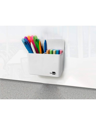 CUBILETE PORTALAPICES  PLAST.MAGNETICO BL.125X75X40MM CUBILETE PORTALAPICES  PLAST.MAGNETICO BL.125X75X40MM
