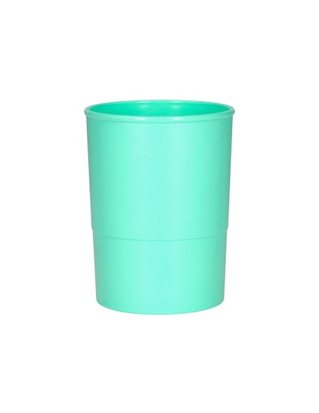 CUBILETE PORTALAPICES Q-CON.VE. MENTA PAS OPACO PLAST 75MM ALTO 100MM CUBILETE PORTALAPICES Q-CON.VE. MENTA PAS OPACO PLAST 75MM ALTO 100MM
