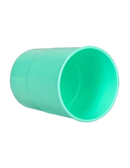CUBILETE PORTALAPICES Q-CON.VE. MENTA PAS OPACO PLAST 75MM ALTO 100MM CUBILETE PORTALAPICES Q-CON.VE. MENTA PAS OPACO PLAST 75MM ALTO 100MM