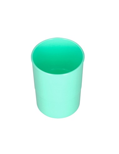 CUBILETE PORTALAPICES Q-CON.VE. MENTA PAS OPACO PLAST 75MM ALTO 100MM CUBILETE PORTALAPICES Q-CON.VE. MENTA PAS OPACO PLAST 75MM ALTO 100MM
