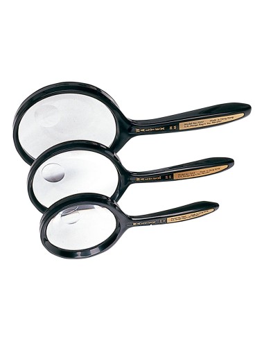 LUPA CRISTAL BIFOCAL 7509 50 MM. MANGO CURVO