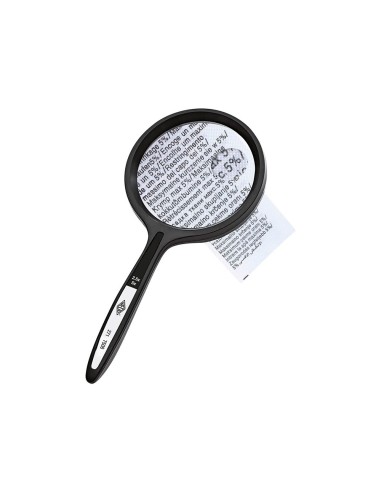 LUPA CRISTAL BIFOCAL 7508 62 MM. MANGO CURVO