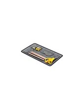 ORGANIZADOR SOBREM.BANDEJA METALICA Q-CON.REJILLA NG.C/5 DEPARTAME 2