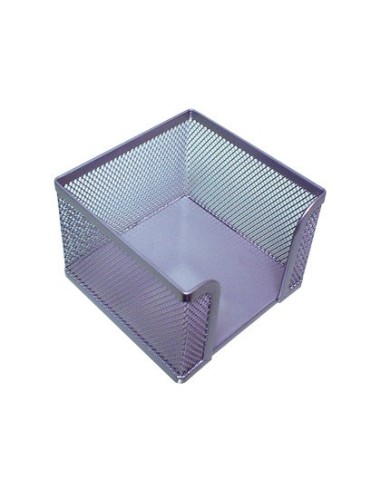 SOPORTE TACO PAPEL METALICOGXA66 REJILLA PLATA 110X83X108 MM