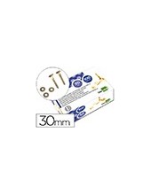 ENCUADERNADORES 30 MM C/ARANDELA LATONADOS CAJA 100 2