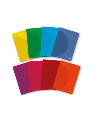 CUADERNO GRAP. 360 A5 T.PLASTICO 3MM 48H. 90GR. SURT.