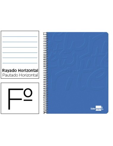 CUADERNO ESP. WRITE FL. T.BLANDA HORIZONTAL 80H 60GR. AZ.