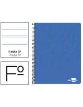 CUADERNO ESP. WRITE FL. T.BLANDA PAUTA 2,5MM 80H 60GR. AZ.