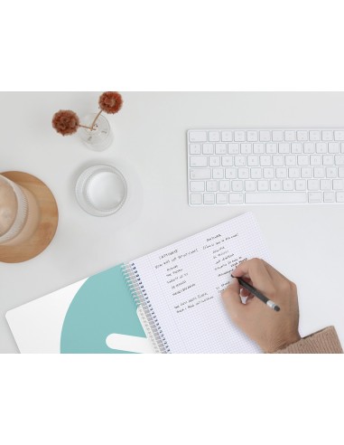 CUADERNO ESP. ANTARTIK A4 T.DURA 5MM 80H. 100GR. MENTA