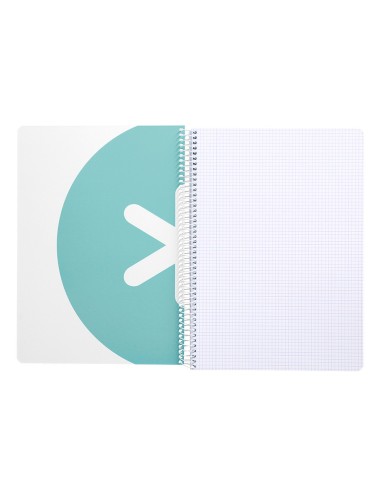 CUADERNO ESP. ANTARTIK A4 T.DURA 5MM 80H. 100GR. MENTA