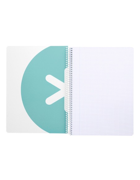 CUADERNO ESP. ANTARTIK A4 T.DURA 5MM 80H. 100GR. MENTA