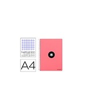 CUADERNO ESP. ANTARTIK A4 T.DURA 5MM 80H. 100GR. CORAL 2
