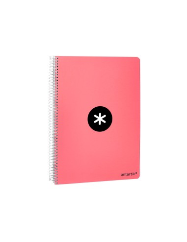 CUADERNO ESP. ANTARTIK A4 T.DURA 5MM 80H. 100GR. CORAL