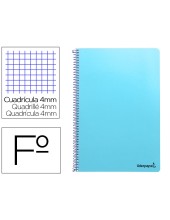 CUADERNO ESP. SMART FL. T. BLANDA 4MM 80H. 60GR. CEL.