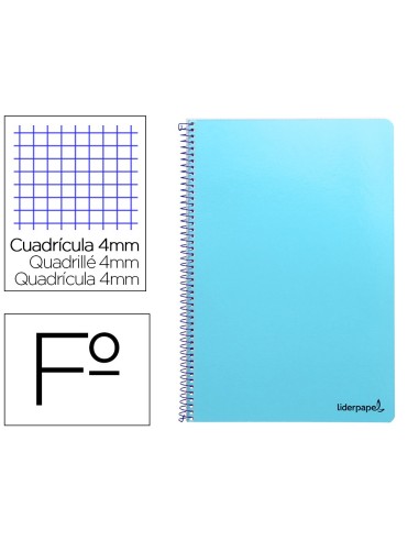 CUADERNO ESP. SMART FL. T. BLANDA 4MM 80H. 60GR. CEL.