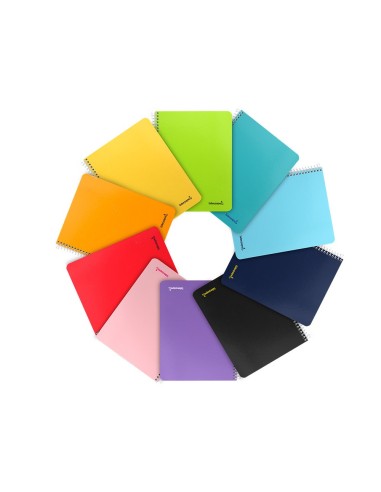 CUADERNO ESP. SMART A5 T.BLANDA 4MM 40H. 60GR. COL.SURT. CUADERNO ESP. SMART A5 T.BLANDA 4MM 40H. 60GR. COL.SURT.