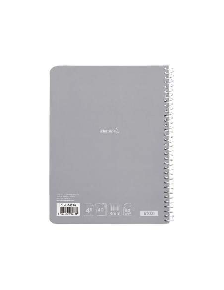 CUADERNO ESP. SMART A5 T.BLANDA 4MM 40H. 60GR. COL.SURT. CUADERNO ESP. SMART A5 T.BLANDA 4MM 40H. 60GR. COL.SURT.