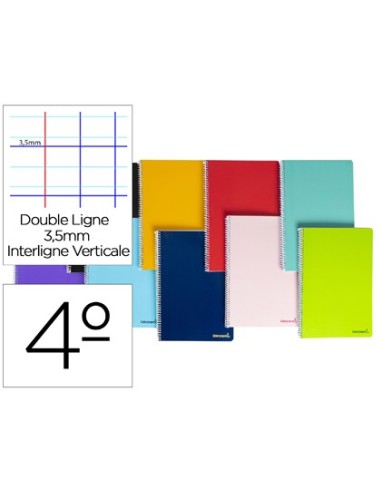 CUADERNO ESP. SMART A5 T.BLANDA R.MONTESORI 3.5MM 80H. 60GR.SURT.