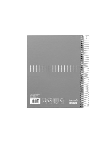 CUADERNO ESP. CRAFTY A5 T.FORRADA 4MM 80H. 90GR. COL.SURT.