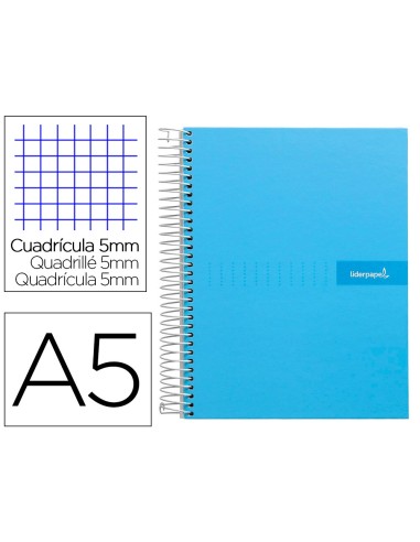 CUADERNO ESP. CRAFTY A5 T.FORRADA MICRO 5MM 5B 6T. 120H 90GR. CEL.