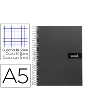 CUADERNO ESP. CRAFTY A5 T.FORRADA MICRO 5MM 5B 6T. 120H. 90GR. NG.