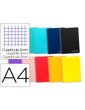 CUADERNO ESP. WITTY A4 T.DURA MICRO 5MM 5B 4T.140H 75GR.*32890