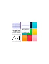 CUADERNO ESP. JOLLY A4 T.FORRADA MICRO MULTI.28H 5MM 112H. HOR.75GR. 2