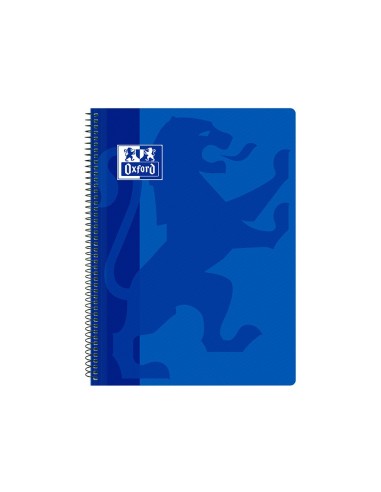 CUADERNO ESP. OXFORD SCHOOL FL. T.PP. 4MM 80H 90GR. AZ. CL.