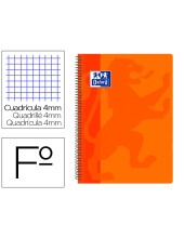 CUADERNO ESP. OXFORD SCHOOL FL. T.PP. 4MM 80H 90GR. NJ.