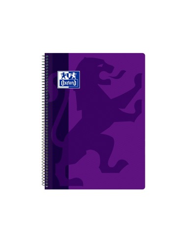 CUADERNO ESP. OXFORD SCHOOL FL. T.PP. 4MM 80H 90GR. SURT.