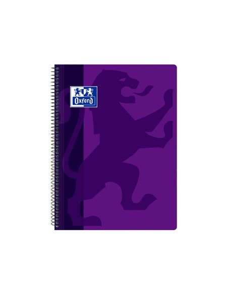 CUADERNO ESP. OXFORD SCHOOL FL. T.PP. 4MM 80H 90GR. SURT.