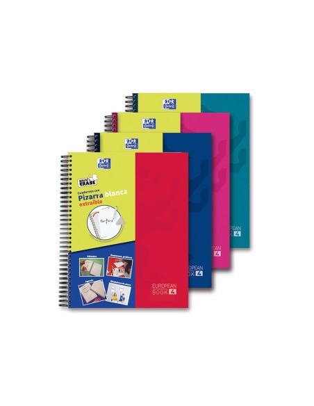 CUADERNO ESP.OXFORD EUROPEANBOOK 5 WRITE&ERASE SCHOOL A4+ 120H. 5MM