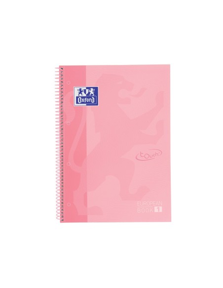 CUADERNO ESP. OXFORD SCHOOL A4+ T.EXTRA 5MM 80H. 90GR. FLAMINGO