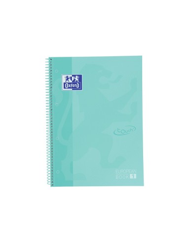 CUADERNO ESP. OXFORD SCHOOL A4+ T.EXTRA 5MM 80H. 90GR. MINT PATEL