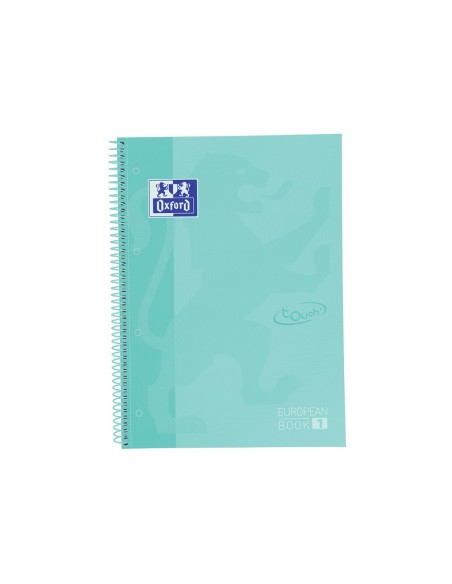 CUADERNO ESP. OXFORD SCHOOL A4+ T.EXTRA 5MM 80H. 90GR. MINT PATEL