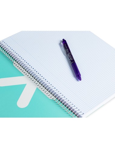 CUADERNO ESP.LIDERPAPEL A4 ANTARTIK T.DURA 80H 100GR 4MM MARGEN MENTA