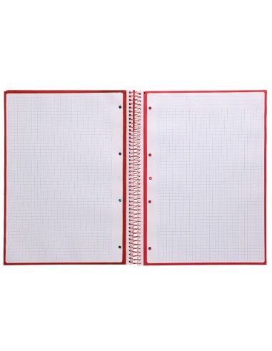 CUADERNO ESP.A4 MICRO ANTARTIK T.FORRADA 80H 90GR.5MM 1B.4 TAL.FRAMB.